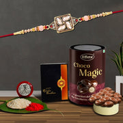 Rakhi (K1_426_em)  Chocolate Magic Rakhi  Chocolate For Brother Rakhi With Chocolate Rakhi With Gift Rakhi Combo Set Of 1 Rakhi Chocolate thumbnail 1