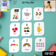 Kid Kraft Early Learner 32-piece Number Flashcard Set thumbnail 6
