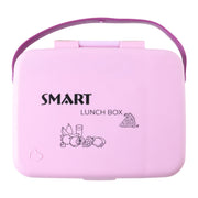 Smart Leak Proof Lunch Box With 3 Compartments And Spoon Set (1 Set) thumbnail 3
