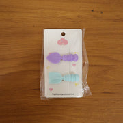 Cute Mini Spade  Leaf Shape Hair Clip Set (2 Pc) thumbnail 6
