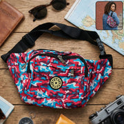 Stylish Multi-purpose Waist Bag  Cross-body Sling Pouch (1 Pc) thumbnail 1