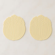 Silicone Leaf Design Coaster Set (2 Pc) thumbnail 1