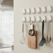 Strong Self Adhesive Wall Hooks Set (12 Pc) thumbnail 2