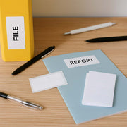 Premium All Purpose Adhesive White Labels (128 Labels) thumbnail 4