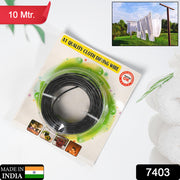 7403 Cloth Drying Wire High Quality Agriculture  Gardening Use Wire 10mtr thumbnail 6