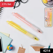 Lightweight Ball Point Pen Smooth Writing Black Ball Pens (2 Pc Set) thumbnail 7