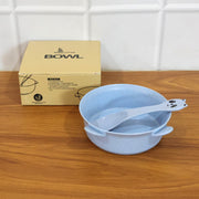 Wheat Straw Kids Soup Bowl With Matching Spoon (240ml 1 Set ) thumbnail 6