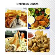 Stainless Steel Deep Fryer Basket With Long Handle (1 Pc) thumbnail 3