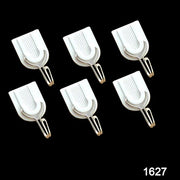 1627 Adhesive Sticker Abs Plastic Hook Towel Hanger For Kitchenbathroom thumbnail 7