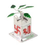 Tulsi Plant Miniature Idol With Mandir Kalash Base - (1 Pc) thumbnail 1