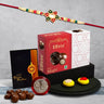 Flower Rakhi For Brother Set Of 1 With Chocolate Magic 32gm (K1_271_em32)