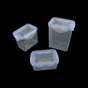 5496  Kitchen Storage Container Set With Food Grade Plastic And Air Seal Lock Lid For Storage Of Grocery Spices Dry Fruits Use For Home Office Restaurant Canteens (3 Piece Set) thumbnail 6