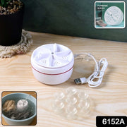 6152a Mini Washing Machine Turbine Washing Machine Door Hinge  Lightweight Turbo Washer With Usb Cable For Home Camping College Rooms Use thumbnail 6