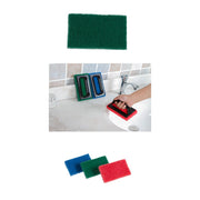 0222 Handle Scrubber Brush Widely Used By All Types Of Peoples For Washing Utensils And Stuffs In All Kinds Of Bathroom And Kitchen Places Etc. thumbnail 3