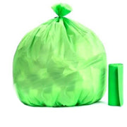 Bio-degradable Eco Friendly Garbage  Trash Bags Rolls (19 X 21) (Green) thumbnail 5