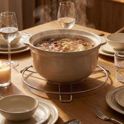 Stainless Steel Round Table Ring Hot Pot Stand (1 Pc) thumbnail 3