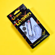 6427 3 In1 Laser Light Led Flashlight + Torch Keychain + Laser Pointer thumbnail 1