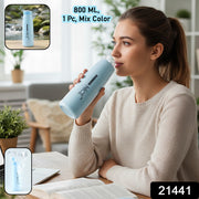 Plastic Water Bottle (1 Pc 800 Ml Mix Color) thumbnail 7