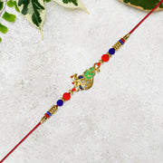 Traditional Peacock Rakhi thumbnail 1