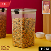 1700 Ml Airtight Lock  Lock Plastic Storage Container (1 Pc) thumbnail 7
