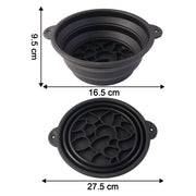 Portable Foldable Silicone Ice Bath Bowl (1 Pc) thumbnail 2
