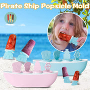 Creative Boat-shaped Ice Cream Mould With Cute Piggy thumbnail 4