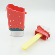 12555 Portable Cute Water Bottle For Kids Unique Ice Cream Shape Water Cup Popsicle Shaped Plastic Kettle With Straw Adjustable Shoulder Strap Bpa Free Leakproof (300 Ml) thumbnail 3