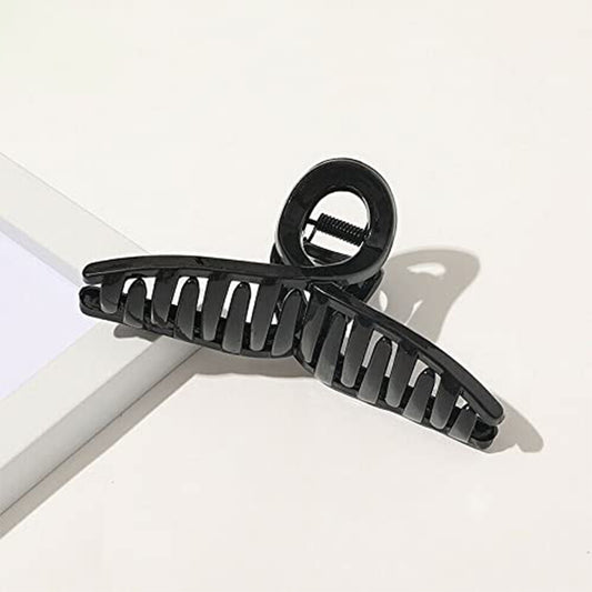 Plastic Hair Claw Clips Strong Clips (1 Pc  Mix Design  Color)