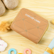 Stylish Kids Wallet With Soft Fur Zip Puller (1 Pc) thumbnail 5