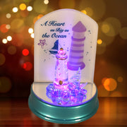 Cute Cartoon Lovely Gift Night Light Multi-color Light Showpiece Valentines Day Gift Cute Anniversary Wedding Birthday Unique Gift Home Decoration Gift Battery Operated (3 Battery Included) thumbnail 4