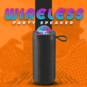 3d Disco Light Sound Bluetooth Speaker (1 Pc) thumbnail 3