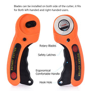 9048 Manual Sewing Roller Cutter Rotary Blade thumbnail 4
