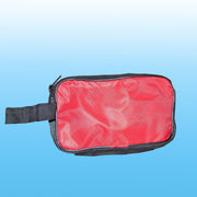0845 Portable Travel Hand Pouchshaving Kit Bag For Multipurpose Use (Red) thumbnail 1