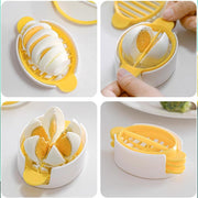 10022 Egg Slicer 3 In 1 Boiled Egg Slicer Egg Slicer Preserved Egg Slicer Home Restaurant Kitchen Tool (1 Pc) thumbnail 4
