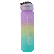 0325 Motivational Water Bottle With Straw  Time Marker Bpa-free Tritan Portable Gym Water Bottle Leakproof Reusable Special Design For Your Sports Activity Hiking Camping thumbnail 1
