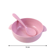 Premium Kids Feeding Bowl With Spoon (1 Set 240ml) thumbnail 4