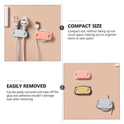 Pig Plug Wire Organizer Cable Holder Clips With Self-adhesive Pad (4 Pcs Set) thumbnail 2
