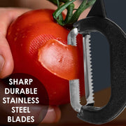 2618 2-in-1 Double Julienne And Vegetable Peeler thumbnail 2