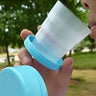 B Grade Portable Travelling Cup  Tumbler With Lid (Pack Of 1)