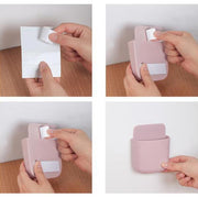 1374 Wall Mounted Storage Case With Mobile Phone Charging Port Plug Holder - Pack Of 4 Pcs thumbnail 3