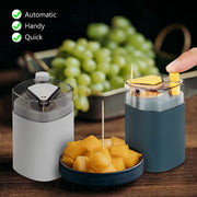 4005l Toothpick Holder Dispenser Pop-up Automatic Toothpick Dispenser For Kitchen Restaurant Thickening Toothpicks Container Pocket Novelty Safe Container Toothpick Storage Box. thumbnail 1