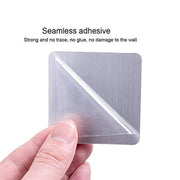 1158 Wall Mounted Self Sticky Hooks For Body Wash Shampoo Bottle Wall Storage Strong Adhesive Hook Power Plug Socket Hanger Holder Multi Color (1pc) thumbnail 3