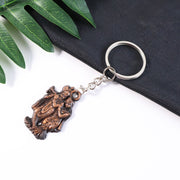 Radha Krishna Metal Keychain Set (2 Pc Mix Design) thumbnail 1