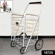 Foldable Shopping Trolley With Wheels ( Moq - 2 Pc) thumbnail 5
