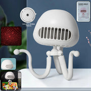 Rechargeable Handheld Mini Projector Fan (1 Pc) thumbnail 1