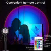 6423 4 Colors Sunset Lamp Sunset Projection Lamp Led Night Lights thumbnail 3
