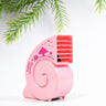 7709  Cute Bright Color Desktop Office Usb Mini Fan Battery Usb Fans Usb Mini Fans (Battery Not Include)