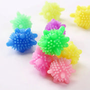 8737 Soft Star Washing Machine Laundry Dryer Balls Laundry Ball For Household Cleaning Washing Machine Clothes Softener (10 Pcs  Multi Color) thumbnail 5
