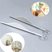 Shower Glass Squeegee Creative Bathroom Flat Mirror Window Glass Wiper Cleaner Bathroom Steam Wiper Cleaner Squeegee thumbnail 5