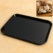 Plastic Serving Tray  Plate  40  30 Cm (1 Pc  Black) thumbnail 5